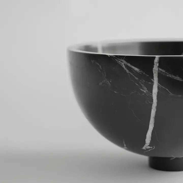 The Bastille Marble Fruit Bowl - THE RIVERMONT